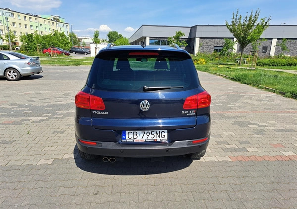 Volkswagen Tiguan cena 54900 przebieg: 279800, rok produkcji 2013 z Bydgoszcz małe 211